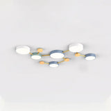 Macaron Round Bedroom Modern Ceiling Light