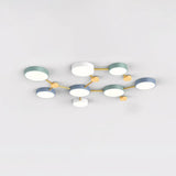 Macaron Round Bedroom Modern Ceiling Light