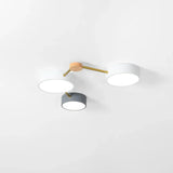 Macaron Round Bedroom Modern Ceiling Light