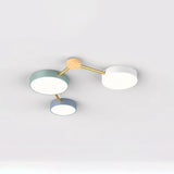 Macaron Round Bedroom Modern Ceiling Light