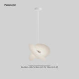 Silk Fabric Modern White Pendant Light - Clowas