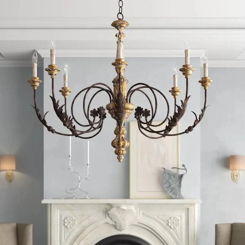 Candelabra Design Vintage Classical Chandelier Light - Clowas