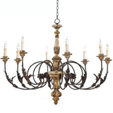 Candelabra Design Vintage Classical Chandelier Light - Clowas