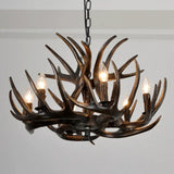 Faux Antler Vintage Candle Holder Chandelier - Clowas
