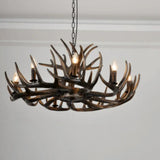 Faux Antler Vintage Candle Holder Chandelier - Clowas