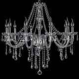 Glass Candle Holders Elegant Vintage Chandelier - Clowas
