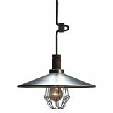Silver Metal Industrial Kitchen Pendant Light - Clowas
