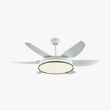 Six-Blade Modern Minimalist LED Fan Light - Clowas