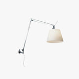 Sliver Swing Arm Plug in Wall Lights - Clowas