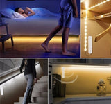 Modern Strip Step Light with PIR Sensor for Staircases, Easy Fit
