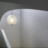 Smoky Gray Frosted Glass Pendant Light - Clowas