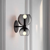 Nordic Creative Glass LED Up Down Wall Light for Bedroom