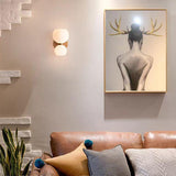 Nordic Creative Glass LED Up Down Wall Light for Bedroom