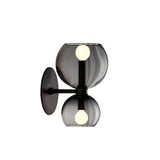 Nordic Creative Glass LED Up Down Wall Light for Bedroom