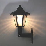 Solar Sensor Wall Lights with LED Vintage Design