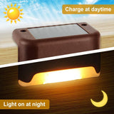 Outdoor Post Solar Lights for Staircase