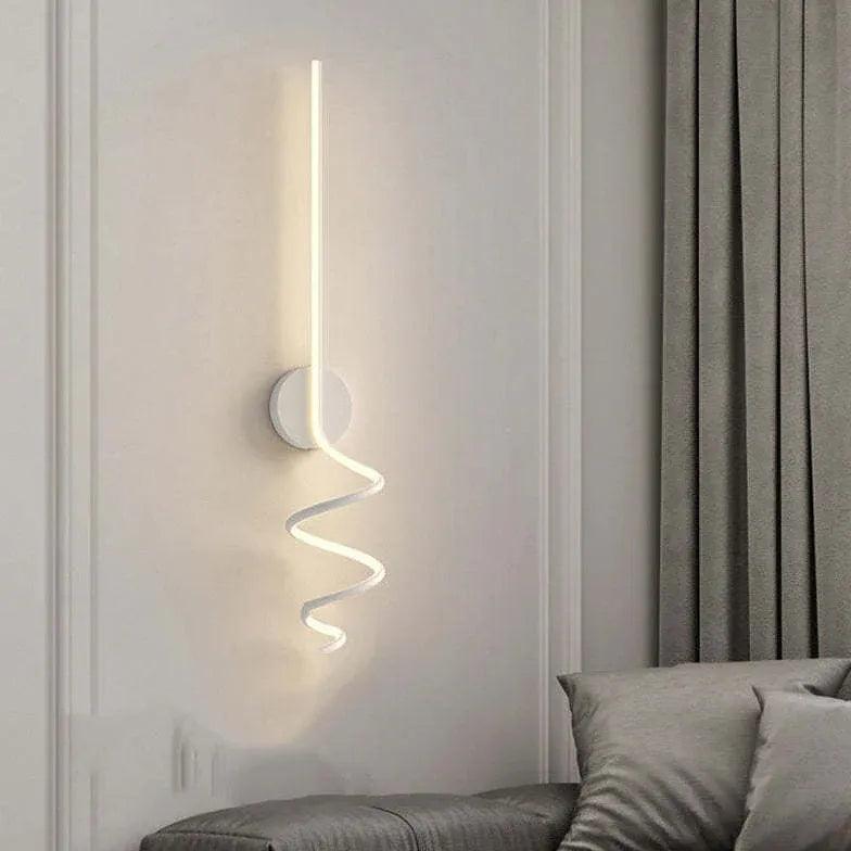 Spiral Led Modern Bedroom Wall Lights - Clowas