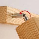 Square Globe Wooden Bathroom Spotlights - Clowas