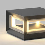 Outdoor Solar Waterproof Column Outdoor Stone Pillar Lights