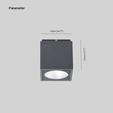 Square Prism LED Modern Flush Ceiling Lights - Clowas