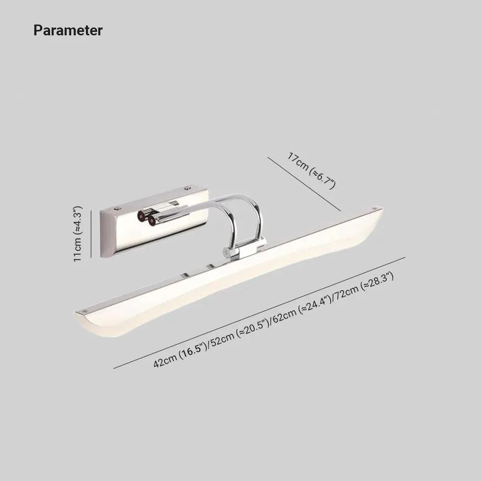 Stainless Steel Modern Picture Lights - Clowas