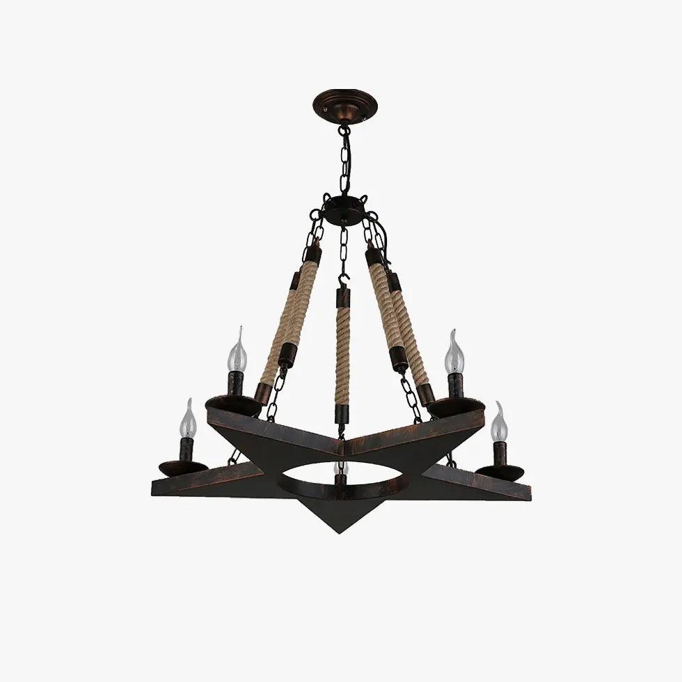 Star Candles Dining Room Vintage Chandelier - Clowas