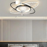 Star Ring LED Ceiling Fan With Light - Clowas