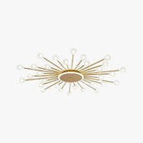 Contemporary Glass Ball Ceiling Light for Bedroom