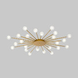 Contemporary Glass Ball Ceiling Light for Bedroom