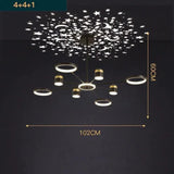 Starry Sky Projection LED Modern Pendant Light - Clowas