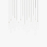 String of Pearls White Modern Pendant Light - Clowas