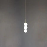 String of Pearls White Modern Pendant Light - Clowas