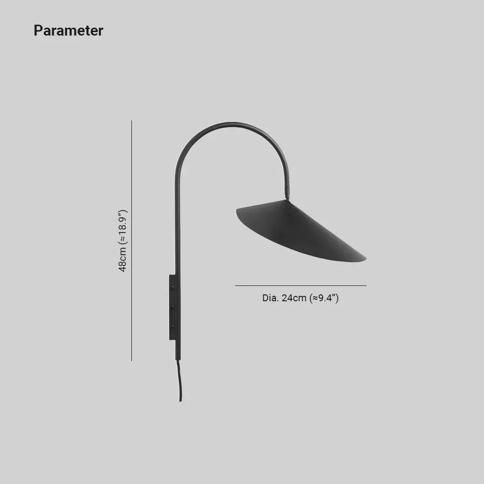 Swivel Bedside Plug in Wall Lights - Clowas