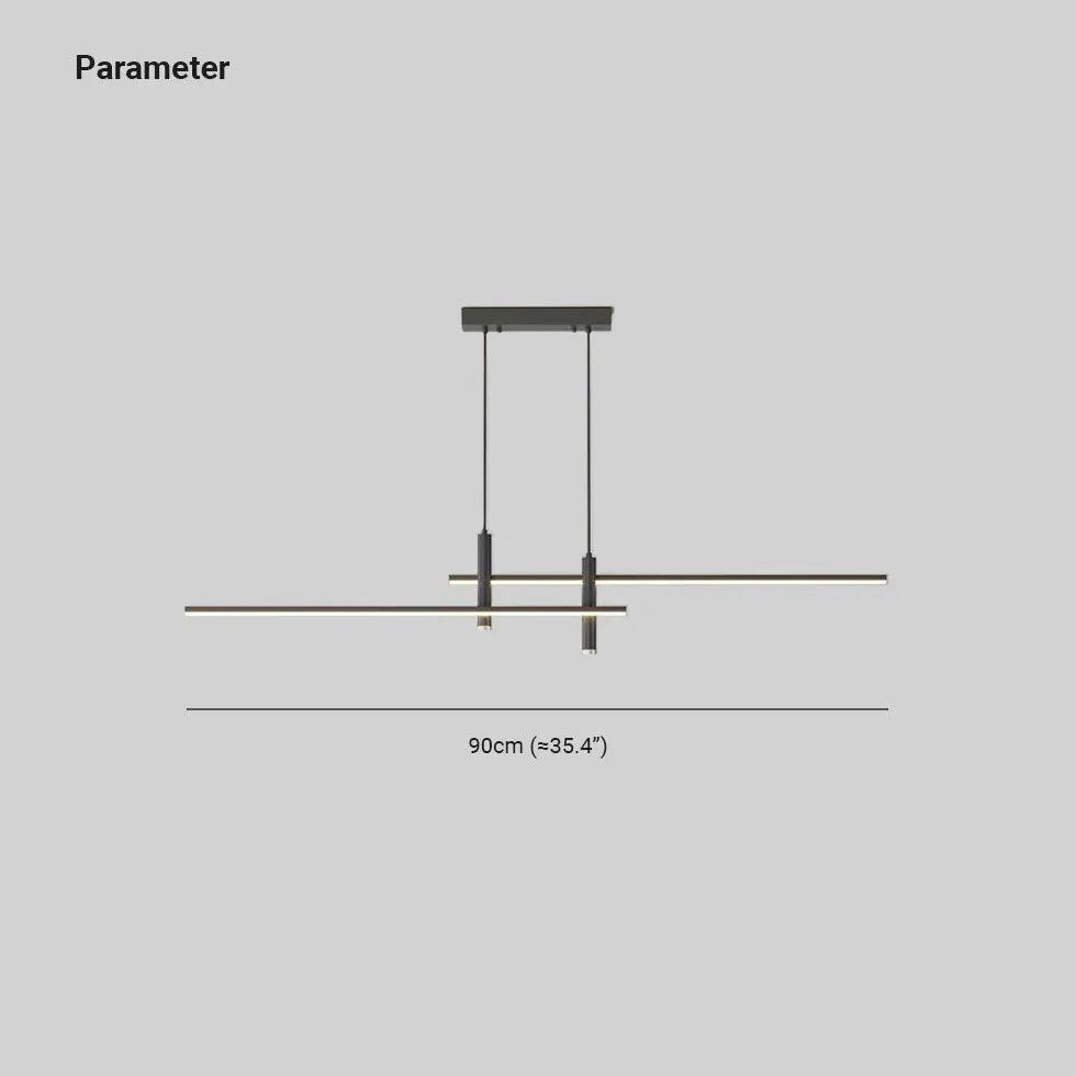 Symmetrical Light Bars Dining Room Pendant Light - Clowas