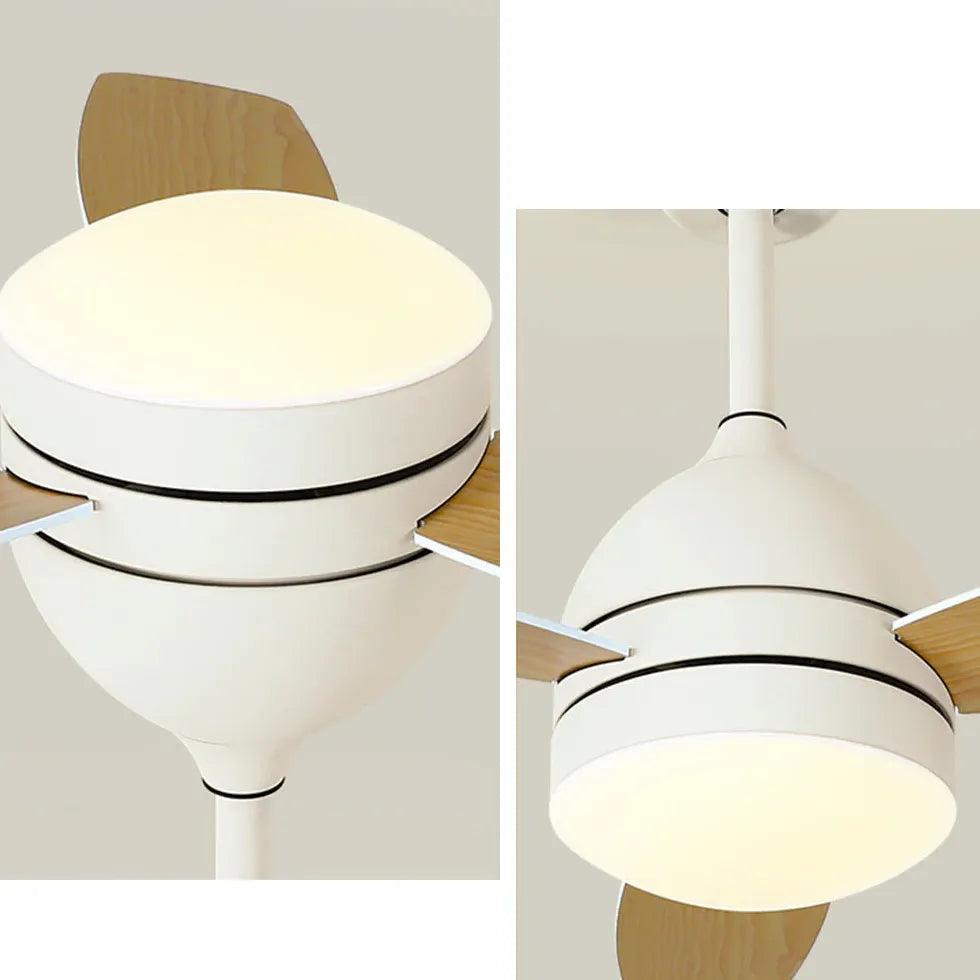 Three-Blade Modern Dining Room Fan Light - Clowas