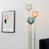 Three Colored Spheres Creative Floor Lamp - Clowas