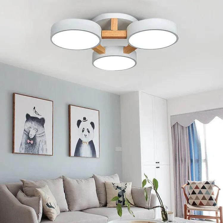 Three-Disc for Living Room Ceiling Light - Clowas
