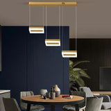 Modern Square Multi Pendant Lighting For Dining Room