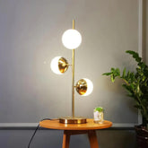 Nordic Metal Glass Multi Globe Modern Contemporary Table Lamps