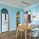 Three-Light Metal Modern Dining Room Pendant Light - Clowas