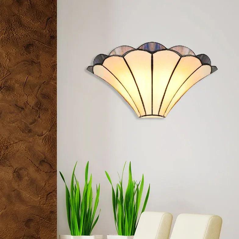 Tiffany Shell Shaped Vintage Wall Lights - Clowas