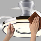 Minimalist Invisible Variable Fan Bedroom Ceiling Light