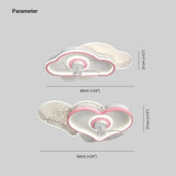 Transparent Cloud LED Ceiling Fan With Light - Clowas