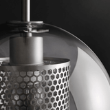 Clear Glass Ball Pendant Light for Dining Room