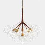 Romantic Glass Bubble Ball LED Chandeliers