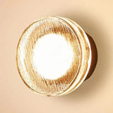 Contemporary Glass Wall Light In Acrylic Design