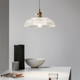 Vintage Style Glass Pendant Light for Dining Room