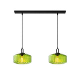 Modern Dining Stained Glass Pendant Light Fixture