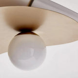 Two-tone Wavy Lampshade Modern Pendant Light - Clowas