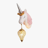 Unicorn Cartoon Children's Bedroom Wall Lights - Clowas